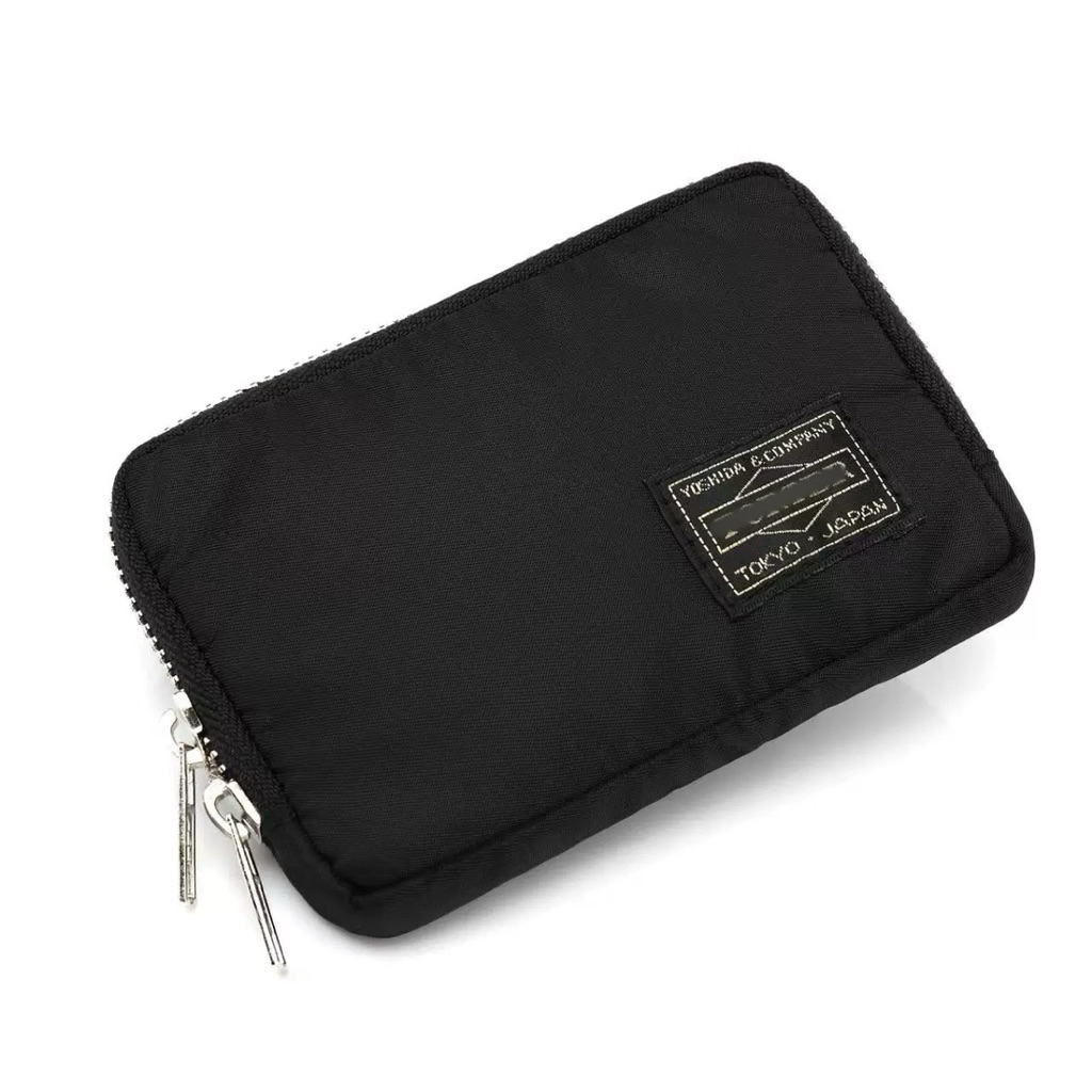 Yoshida Men Small Zipper Wallet / Dompet Wallet Men / Zipper Wallet