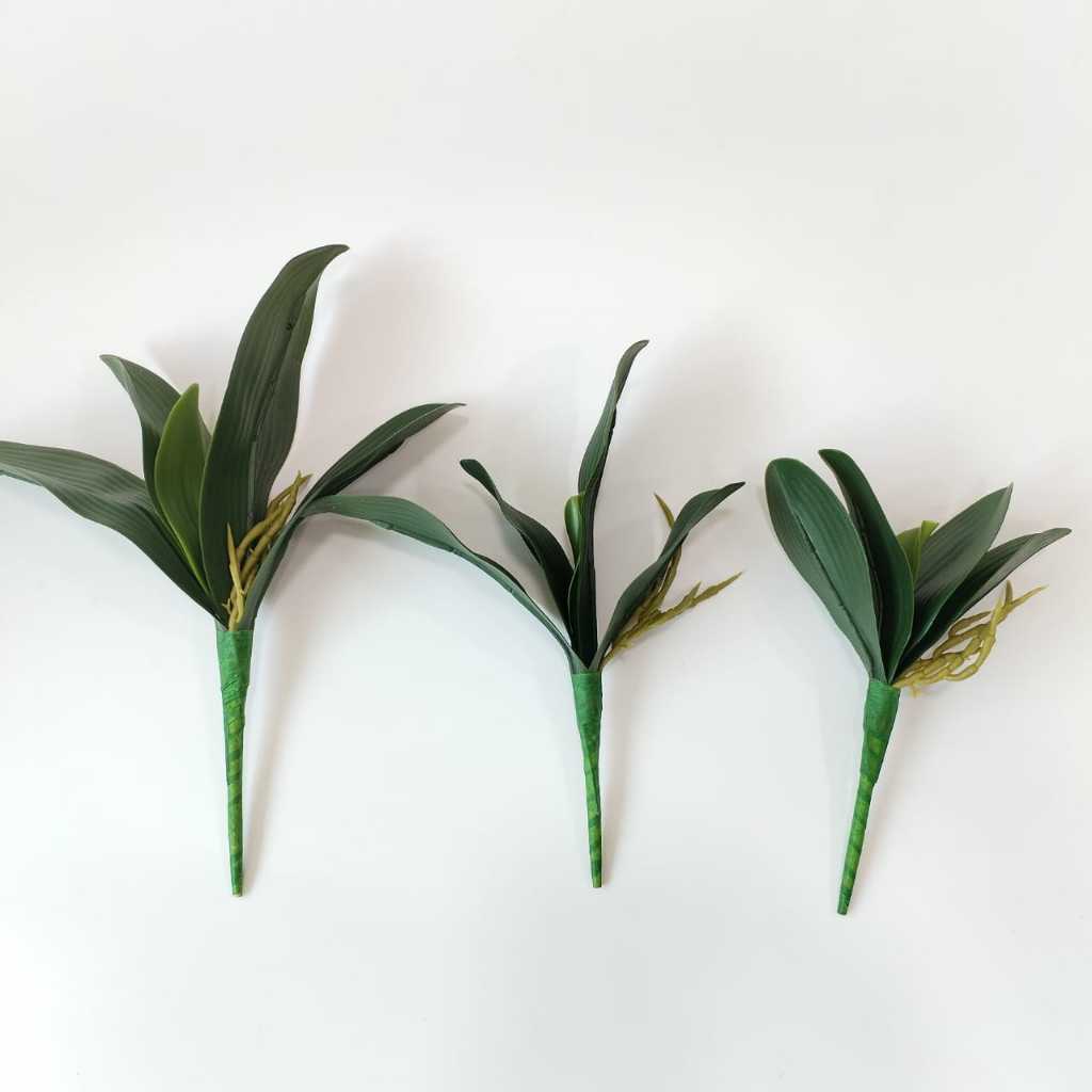 Latex Orchid Leaf ยางตกแต่งคุณภาพ Orchid Leaf Daun Orkid Latex Daun Orkid Tebal