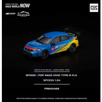 [Pop Race]	ราคา640469: SPOON x POPRACE CIVIC TYPE-R FL5 (TASHK25) D135