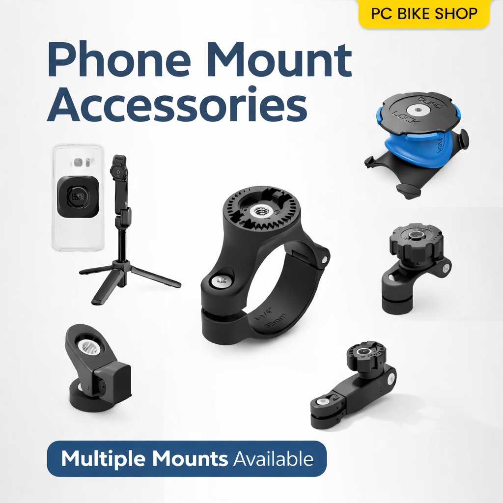 อุปกรณ์เสริมเมาท์โทรศัพท์ Stem Mount Bar Clamp Extension Arm Adapter Selfie Stick Utility Clip Compa