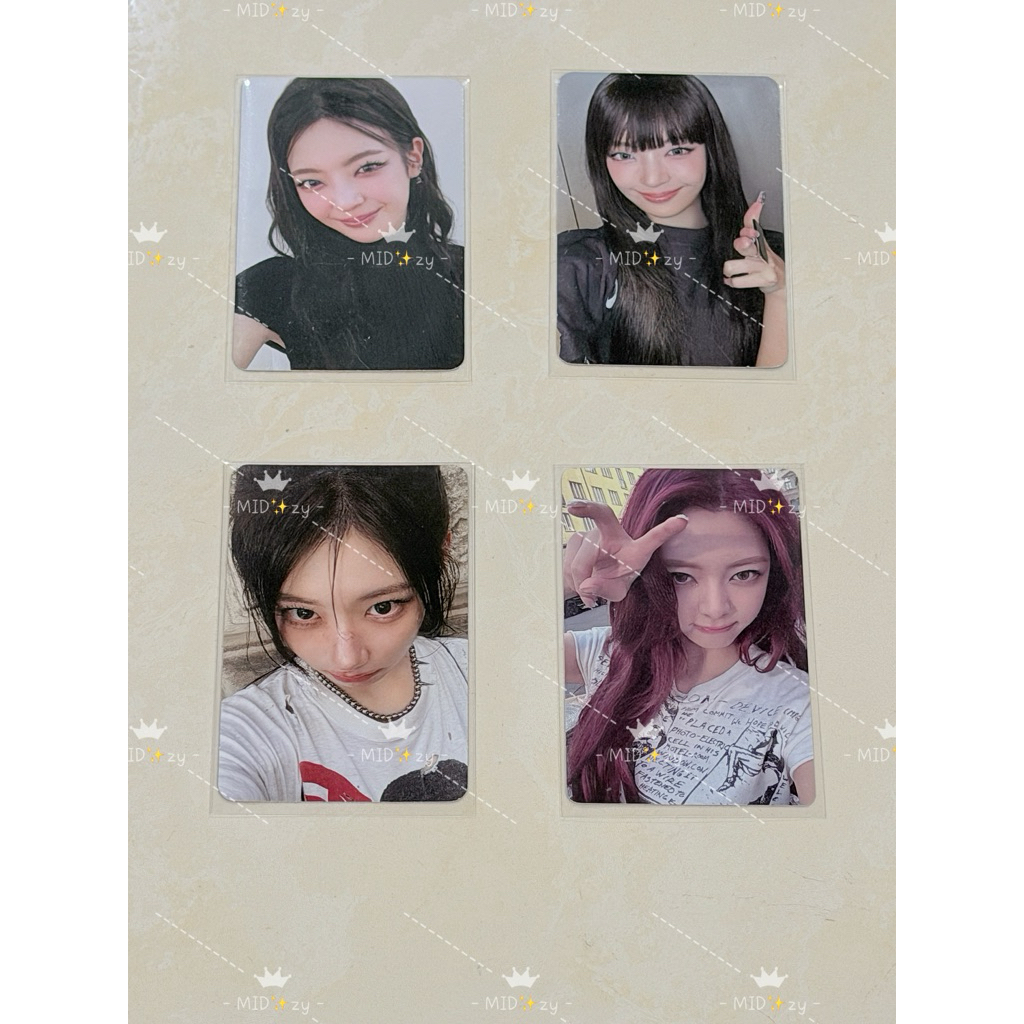 ITZY TUNNEL VISION โฟโต้การ์ดอย่างเป็นทางการ