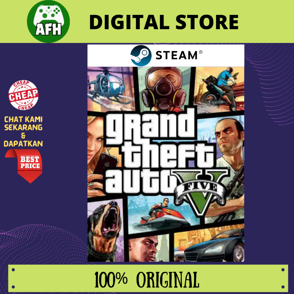 Grand Theft Auto V Enhanced STEAM PC - PC STEAM GTAV GTA V GTA5 GTA 5