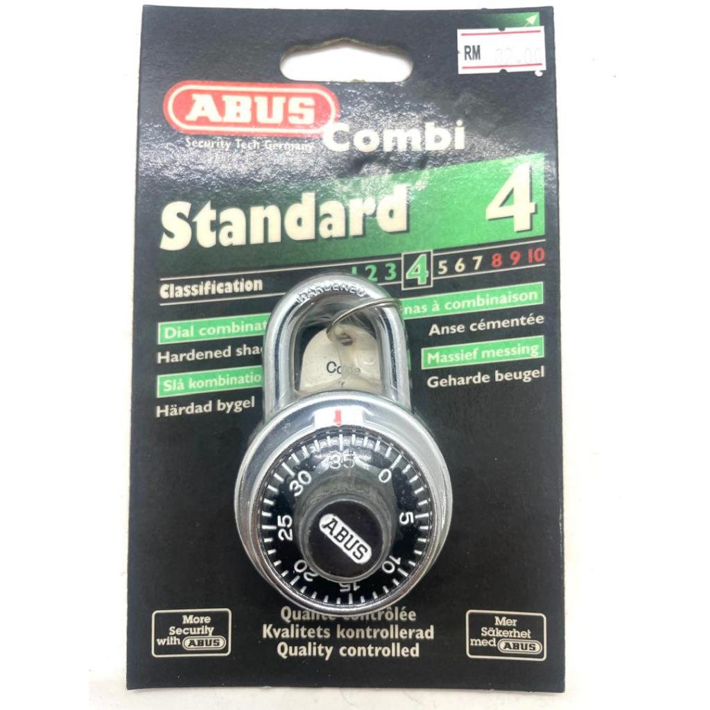 ABUS อาบู 78/50 50 มม. ผสมกุญแจควบคุมที่ปลอดภัย