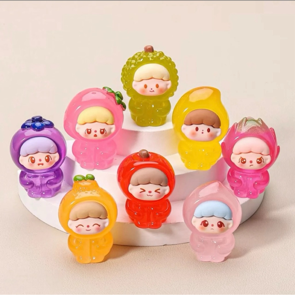9 Box Game Glow in the dark Fruit Zai Zai 夜光水果