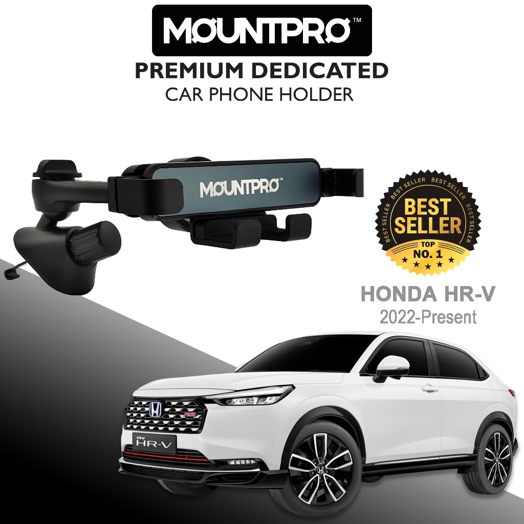 MOUNTPROTM Premium Defogging Air Outlet ที่วางโทรศัพท์ในรถยนต์ Honda HR-V (2022-2026)