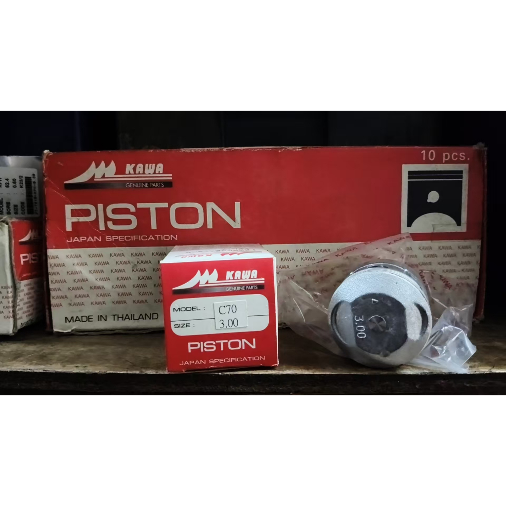 !PISTON KW-HONDA C70-HONDA C70-KAWA PISTON-47mm