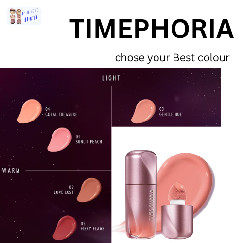 TIMEPHORIA Pandora Cheek Liquid Blush Gentle Hue Preethub