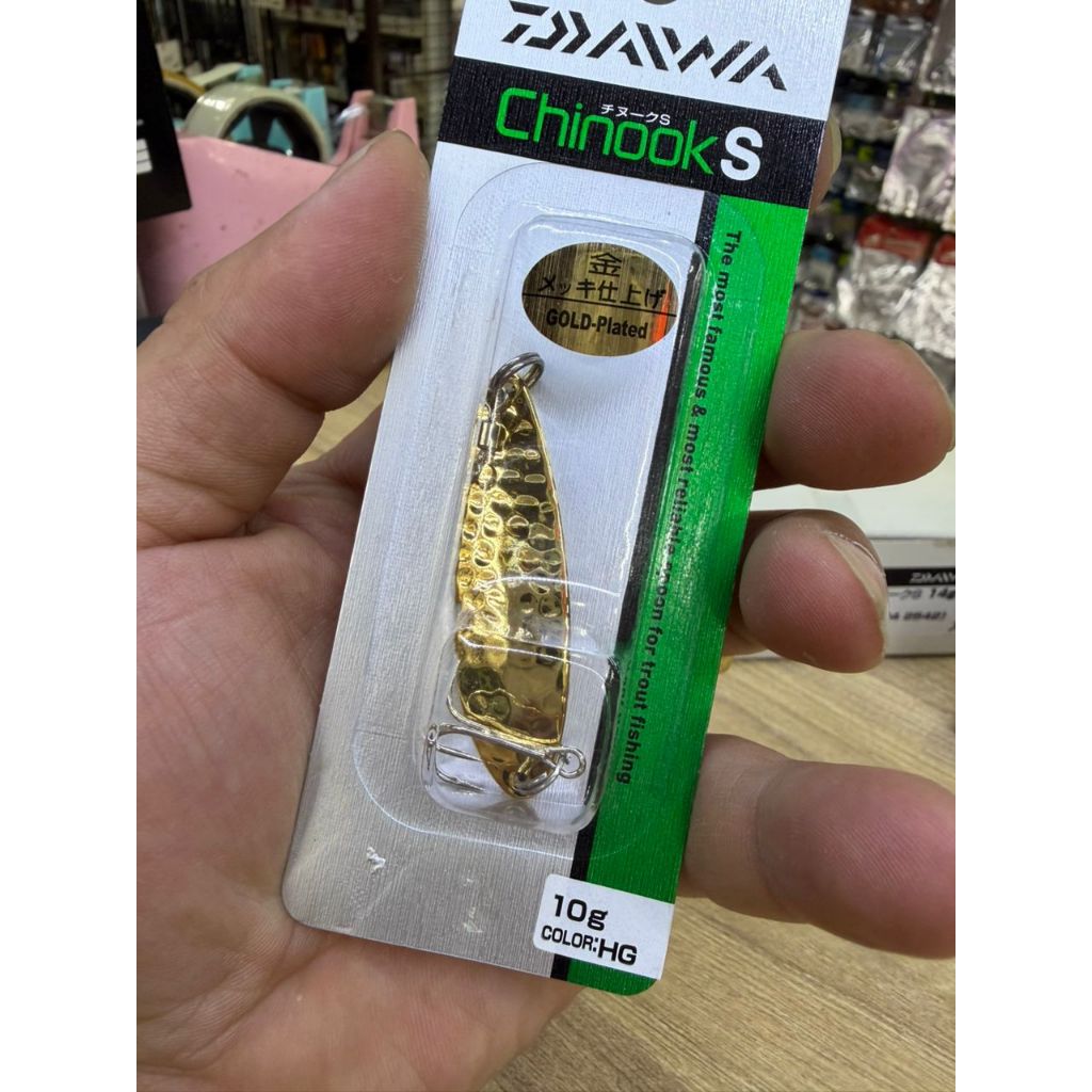 DAIWA CHINOOK S SPOON FISHING SPOON 10G & 14G