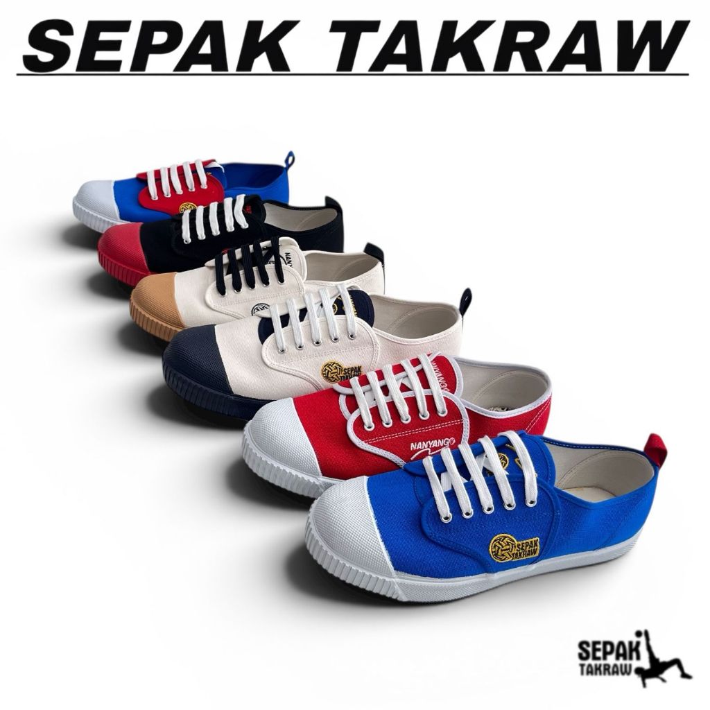 [MJS][SIZE 37-46] NANYANG V4 Nanyang LIMITED EDITION 2025 รองเท้าผ้าใบ SEPAK TAKRAW 205s