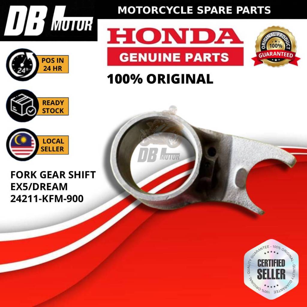 EX5 DREAM FORK GEAR SHIFT 24211-KFM-900 KETAM GEAR DRUMSHIFT