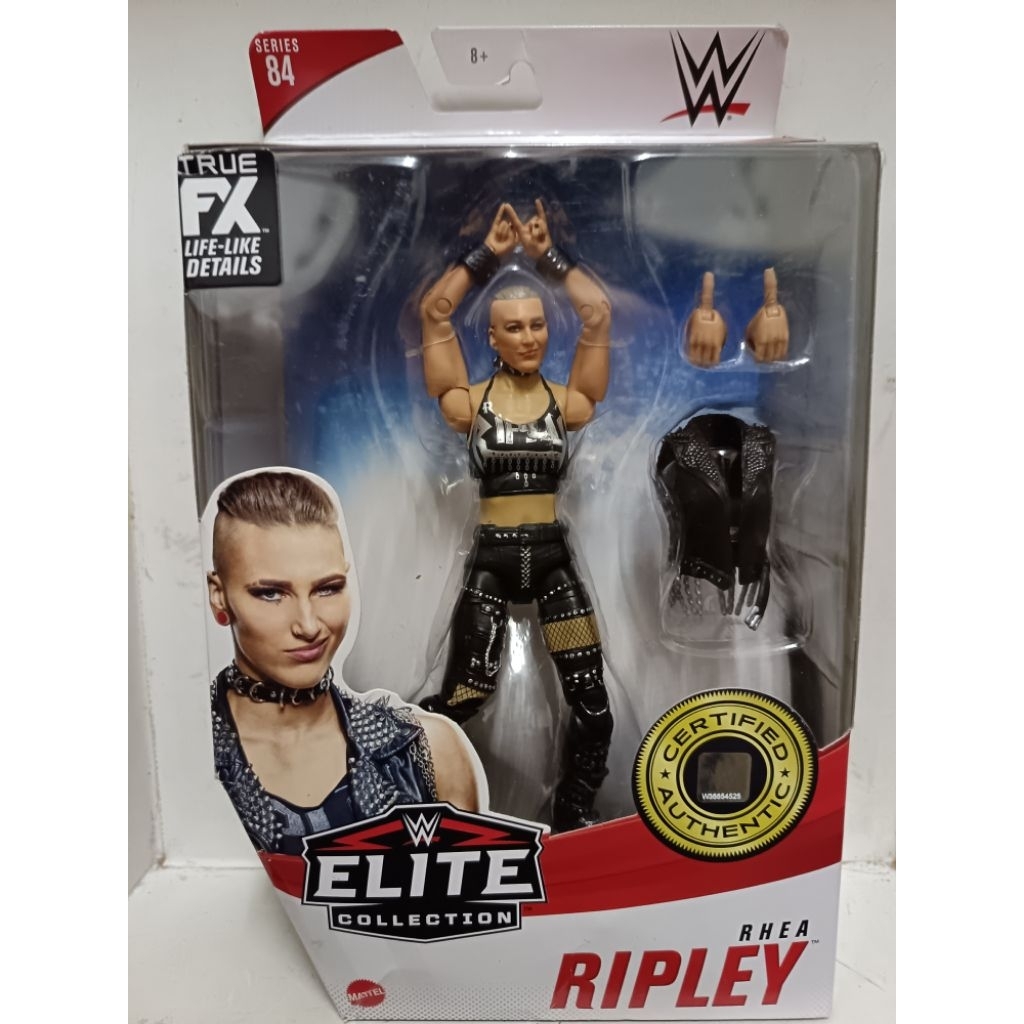 (กล่องความเสียหาย) Mattel WWE Elite 84 Rhea Ripley Wrestling Figure