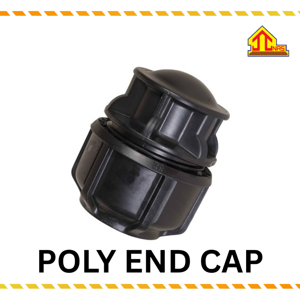 POLY END CAP 63MM / 90MM / 110MM
