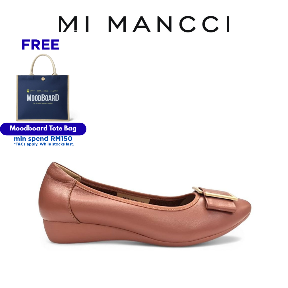 Mi Mancci Ladies Flat Pump A0225070 รองเท้า Flat Ballerina
