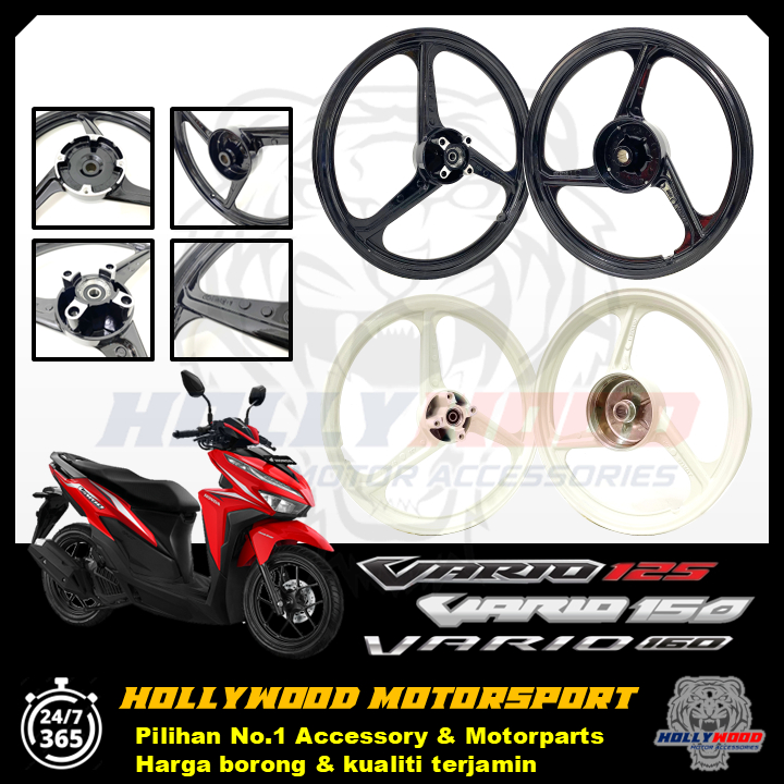 SPORT RIM ENKEI 17 VARIO125 VARIO150 VARIO160 3 BATANG FULL CHOP