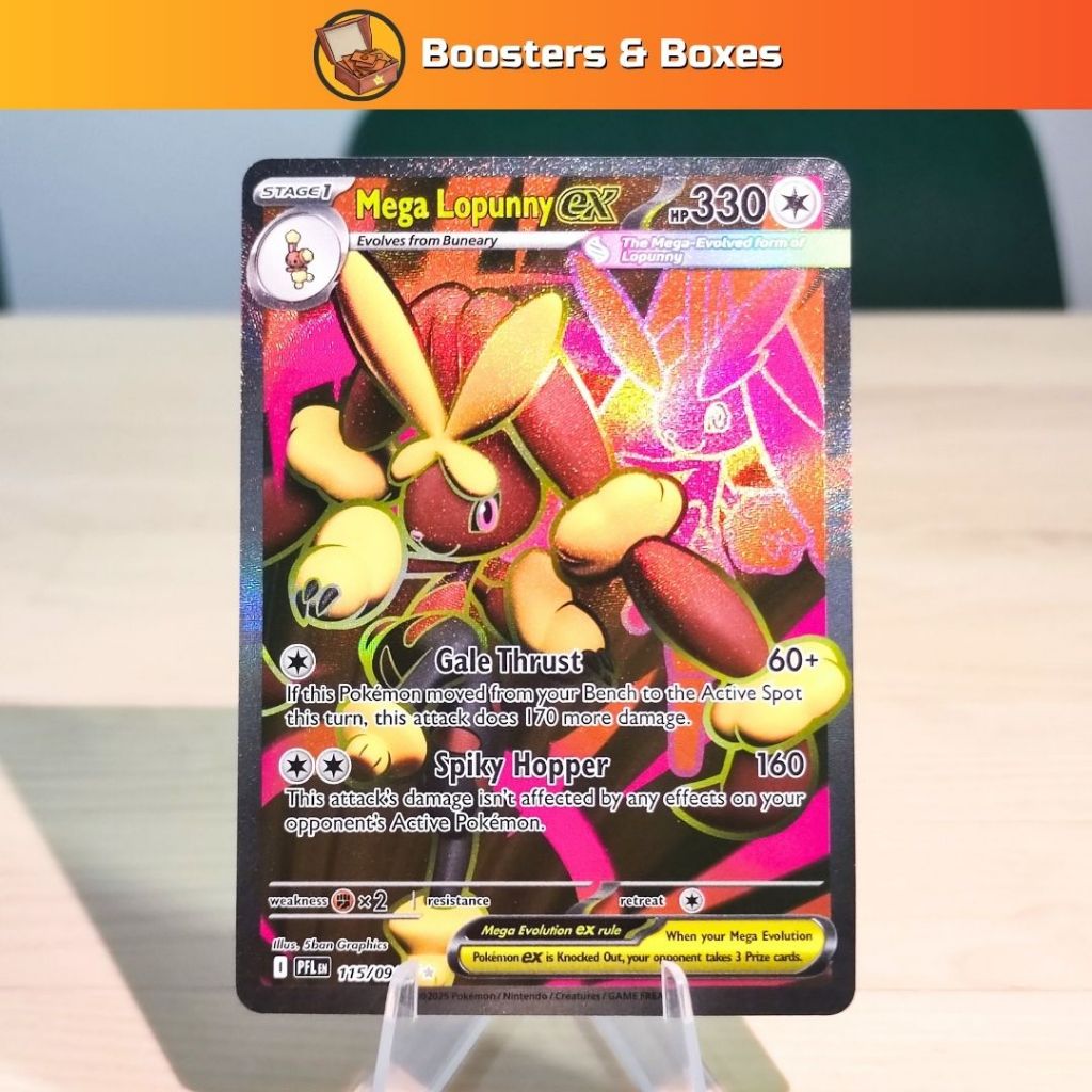 Mega Lopunny ex (115/094) [Mega Evolution: Phantasmal Flames]