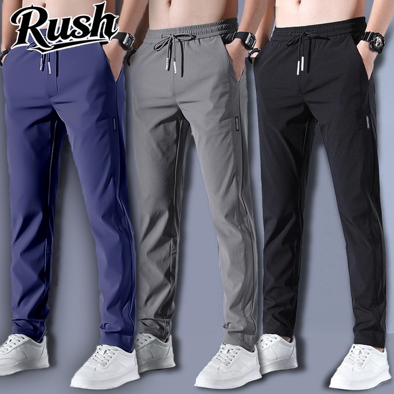 RUSH Pelbagai gaya Men Casual Pants Man Long Pants Sports Wear Seluar Lelaki Jogger Pants Seluar Suk