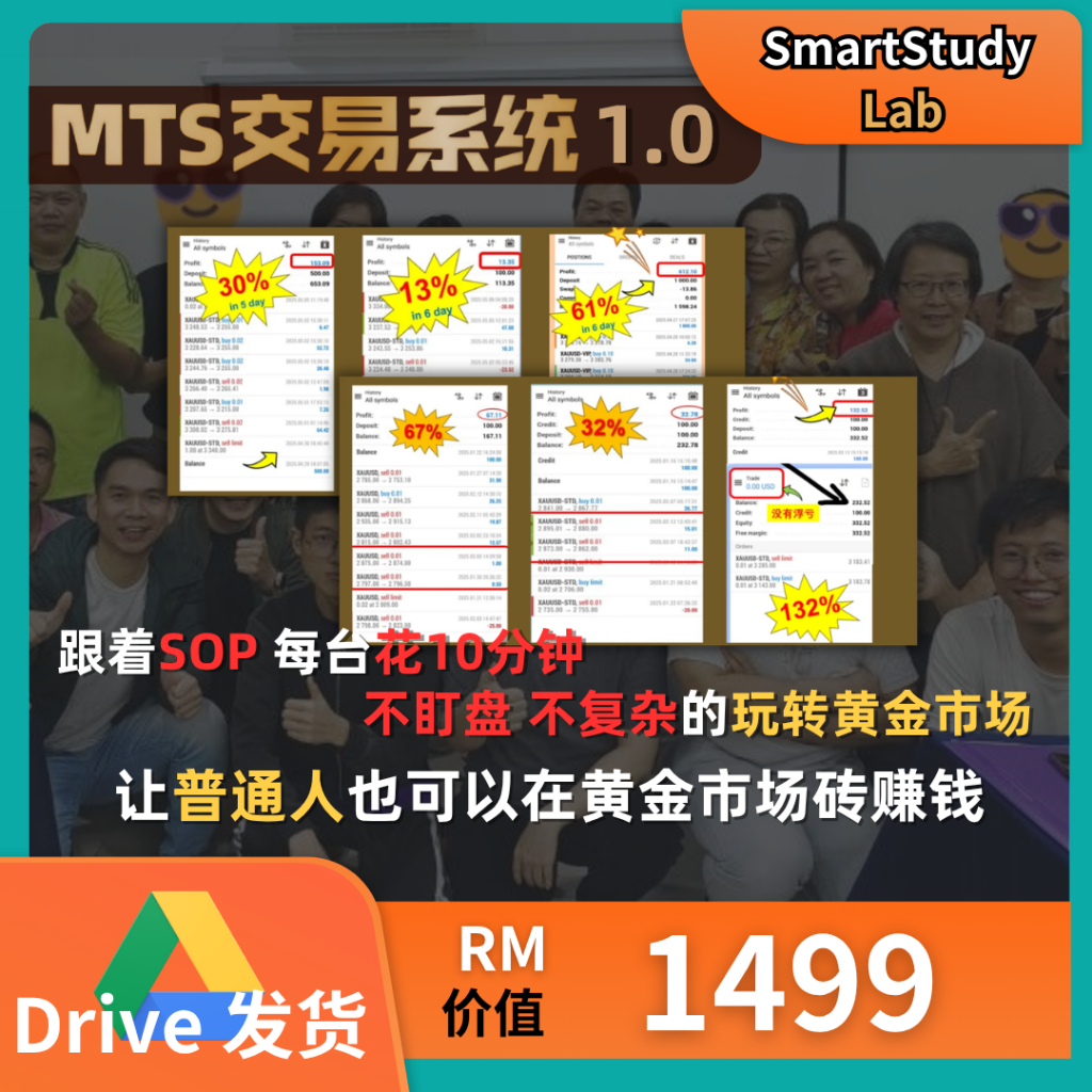 SMARTStudyLab _ MTS 1.0 Transaction Gold Trading Course-XAUUSD-เวอร์ชั่นภาษาจีน MTS Gold Trading Cou