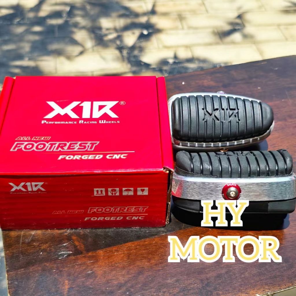 ชุด X1r ยางพักเท้า + WASHER SALAYA โลหะผสม Cnc ปลอม Plug And Play สําหรับ Lc Ex5 Wave Y15