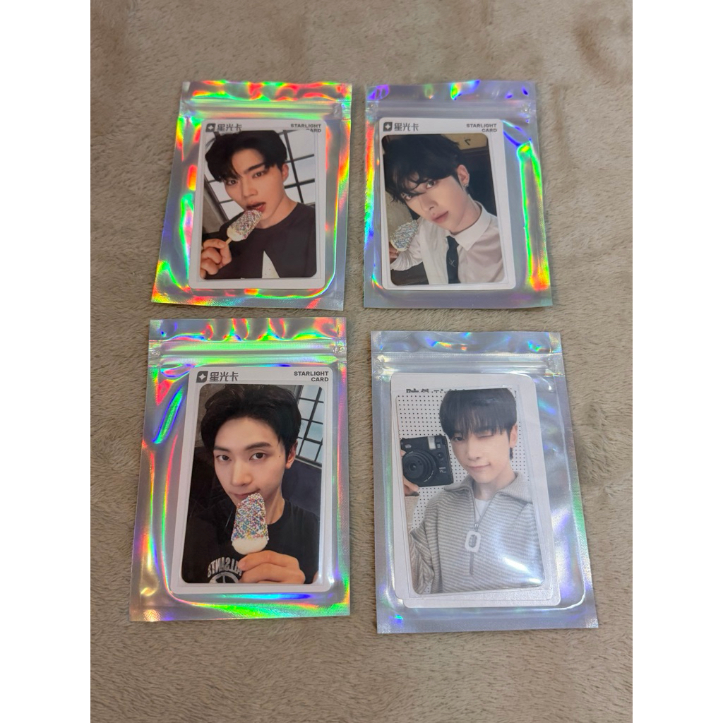 ZEROBASEONE NEVER SAY NEVER STATLIGHT โฟโต้การ์ด JIWOONG ZHANGHAO HANBIN MATTHEW RICKY TERAE GYUVIN 