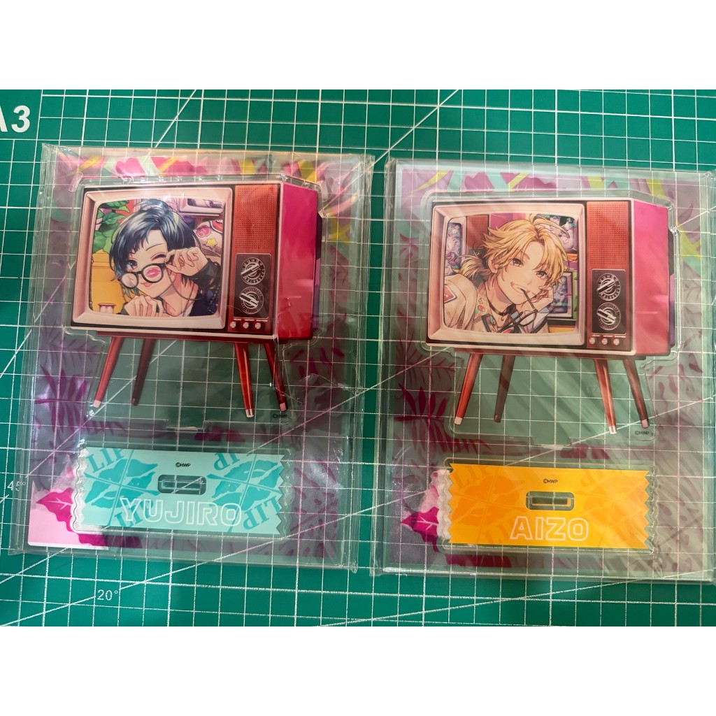 LipLip HoneyWorks ขาตั้งอะคริลิค ชุด 2 ชิ้น (Aizo & Yujiro)