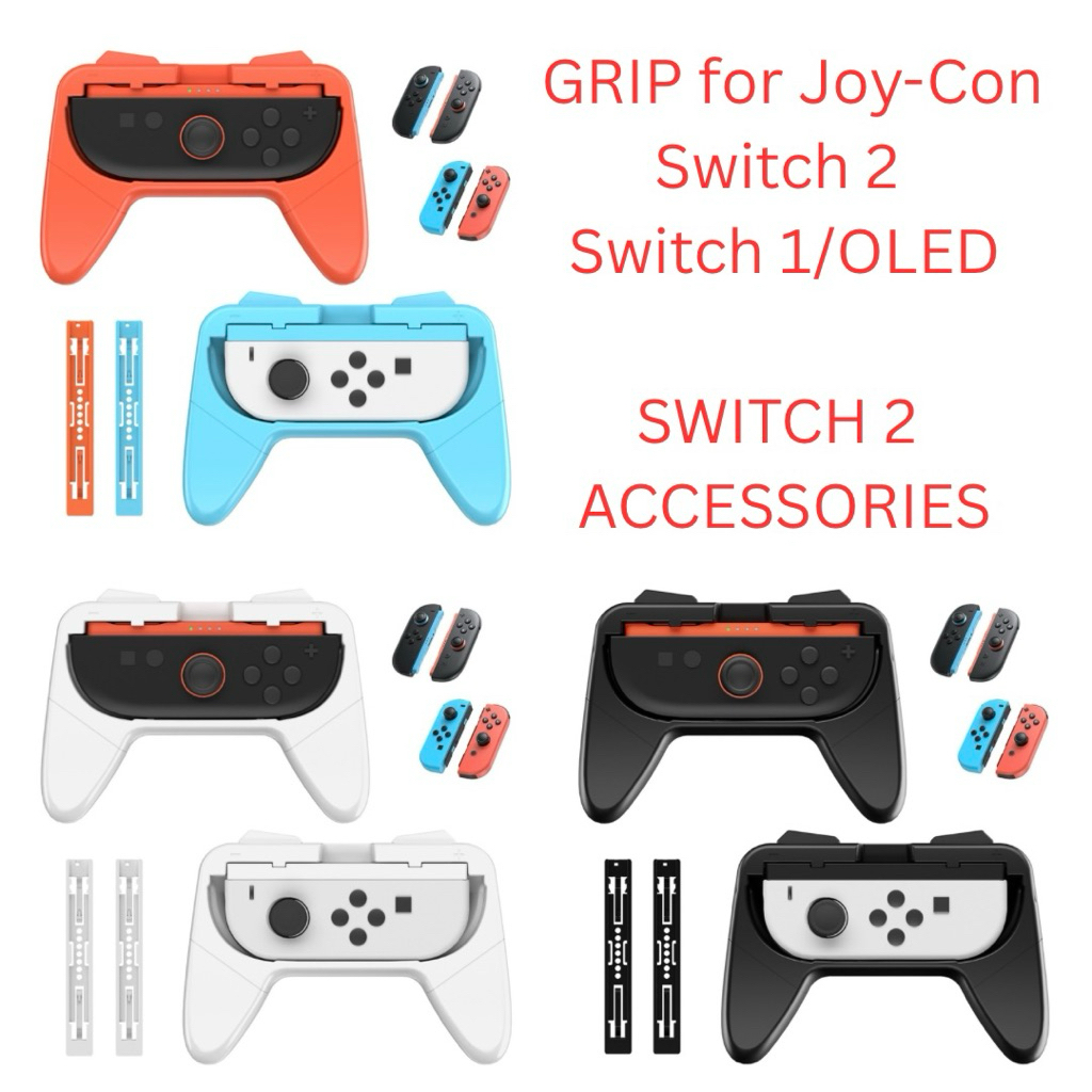 Switch 2 Grip สําหรับ Switch 2 Switch 1 Joy-Con Grip Switch 1 Handle Joy Con Grip Handle