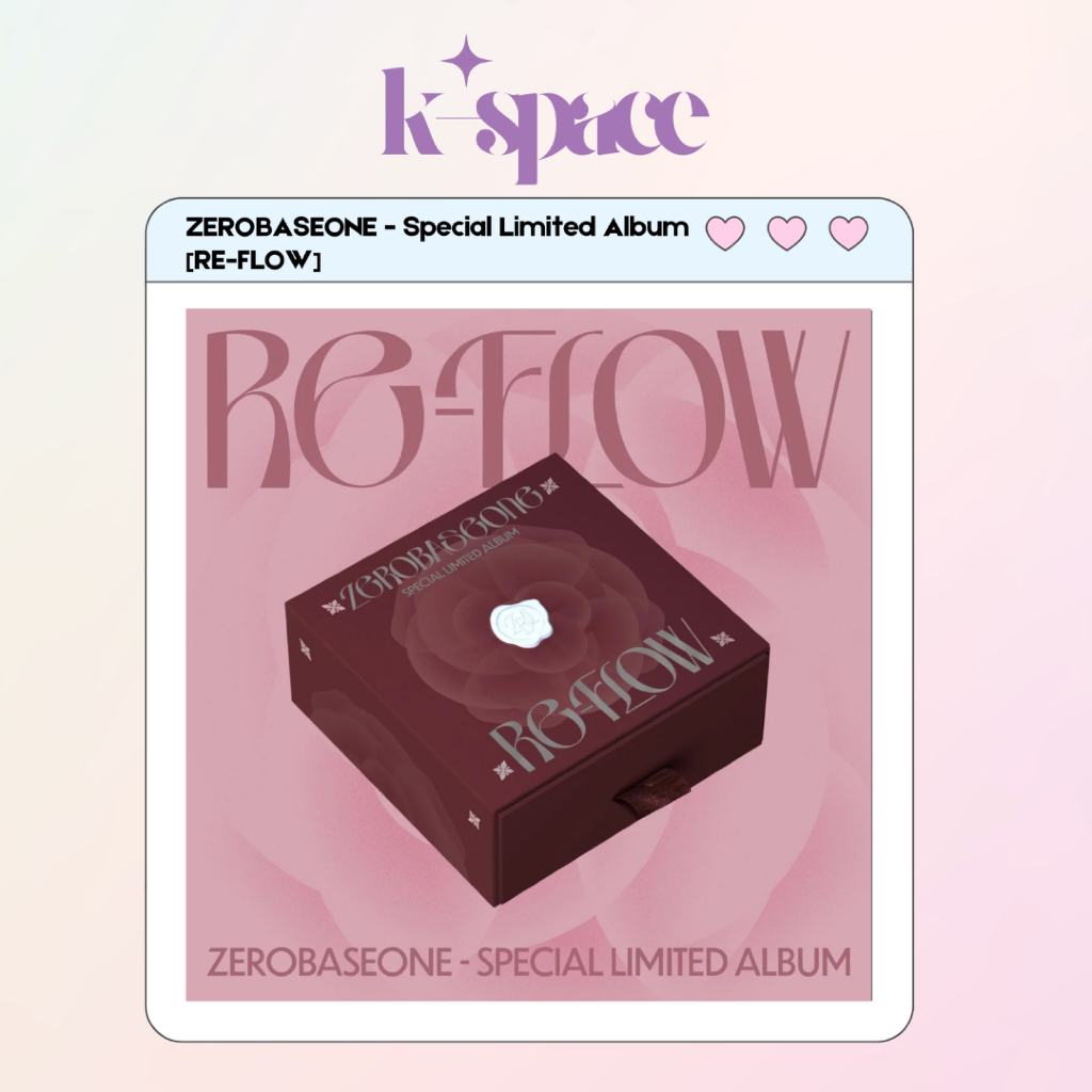 ZEROBASEONE - อัลบั้มลิมิเต็ดพิเศษ 2 M [RE-FLOW]