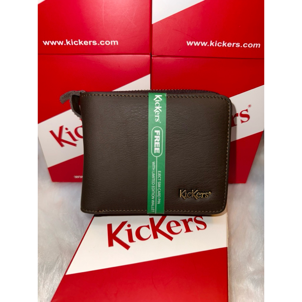 KICKERS WALLET 1KDYL -Z-53650 DOMPET LEATHER