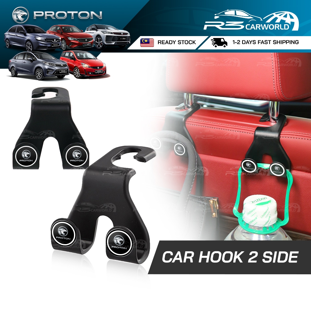 ตะขอรถยนต์สําหรับ PROTON SAGA S70 X50 eMAS 5 7 PERSONA X70 X90 อุปกรณ์เสริม MC3 MC2 VVT 2026 2025 Fa