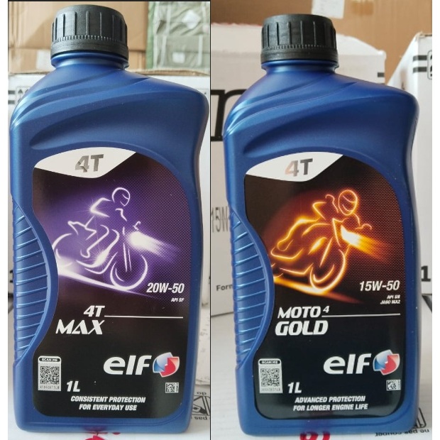 ELF น้ํามันเครื่อง 15w50 20w50 15w-50 20w-50 น้ํามันเครื่อง 1 ลิตร