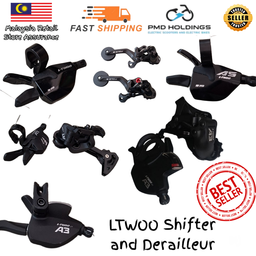 LTWOO Shifter และ Derailleur ชุด 5 8 9 10S พับ A & Fold B สําหรับ Brompton Pikes 3Sixty Aceoffix Tri