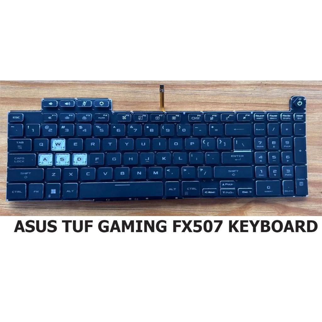 ASUS TUF Gaming A15 F15 FA507 FX507R FX507ZE FX507ZM FX507ZC FX507ZR FX517 FX707Z FA707 คีย์บอร์ดแล็