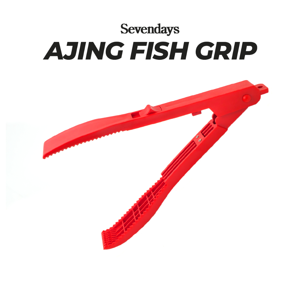 Ajing ที่จับปลาพลาสติกคีมจับปลา Gripper Clamp Grip เรือจับเครื่องมือที่วางจําหน่าย Fish Body Holder