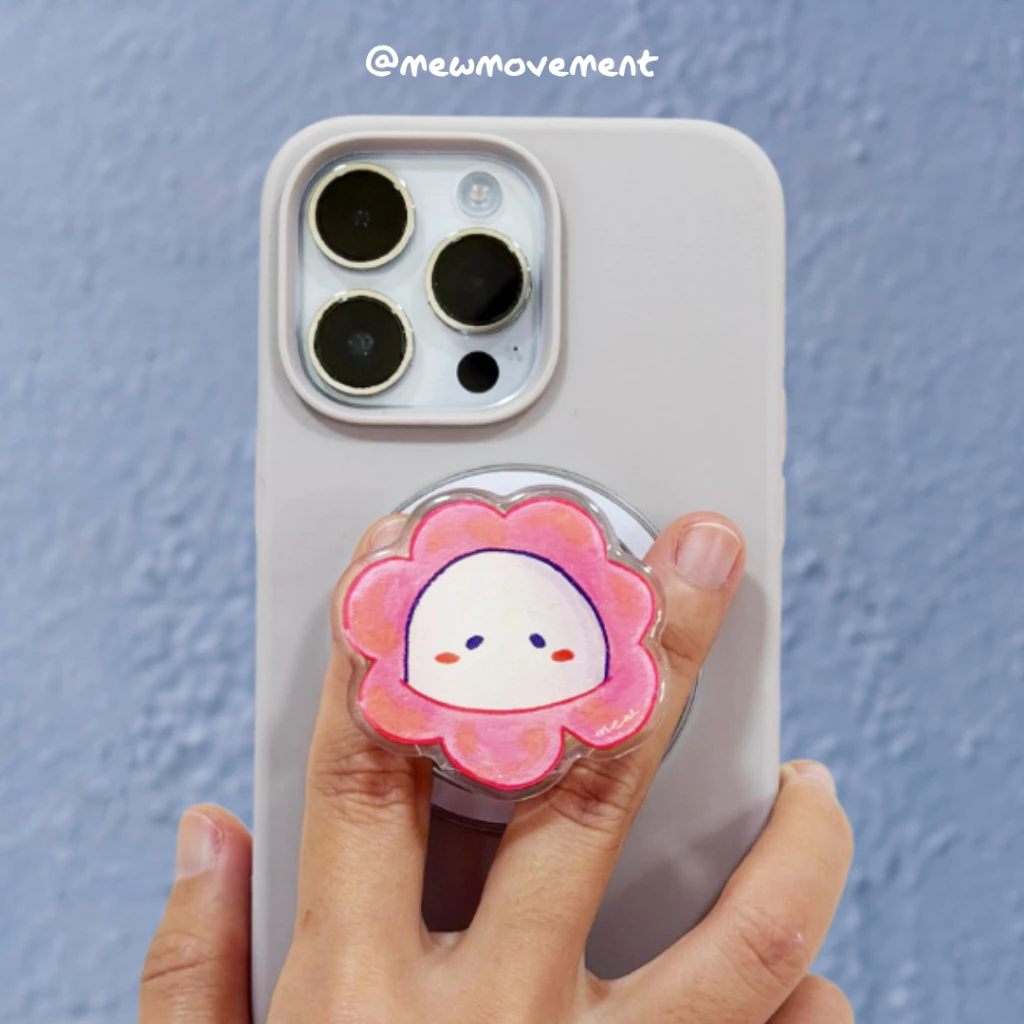 Flower Mew Phone Grip Magsafe thumbnail 3