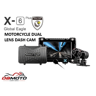 Global Eagle Motorcycle Dash Cam X6 plus
