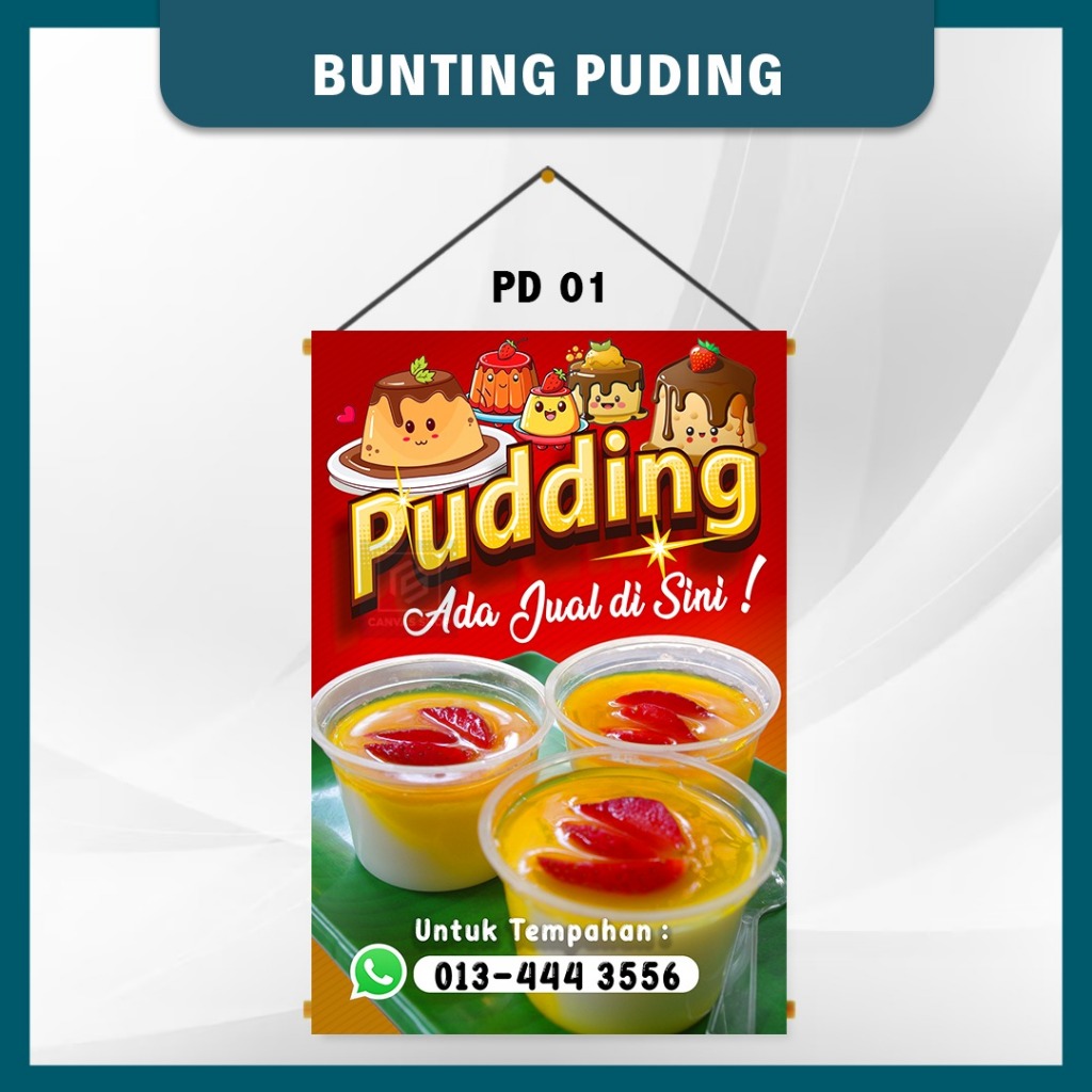 UV PUDDING BUNTING / ผลไม้ PUDDING ถึง FAST &