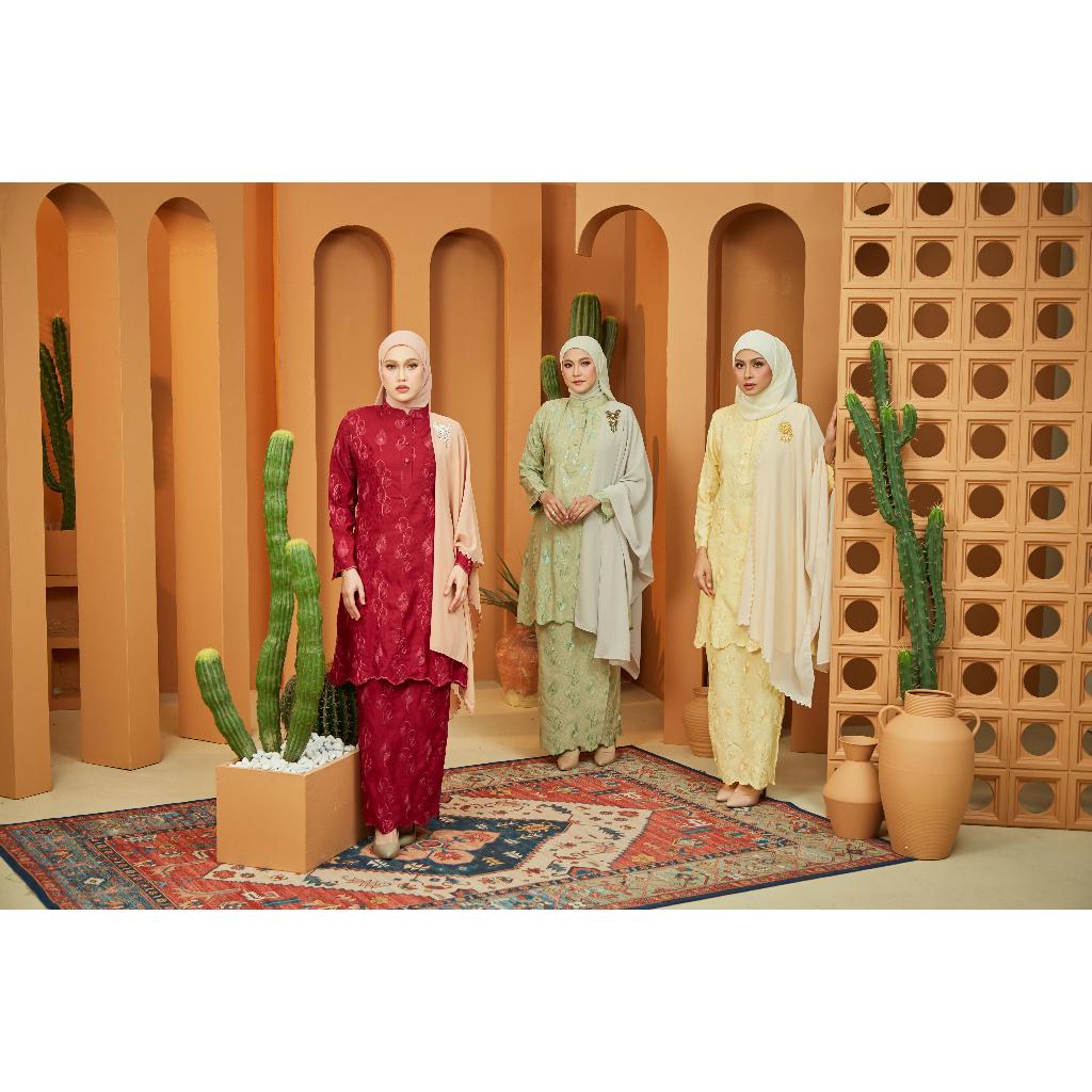 Polite Heritage Baju Kurung Rose