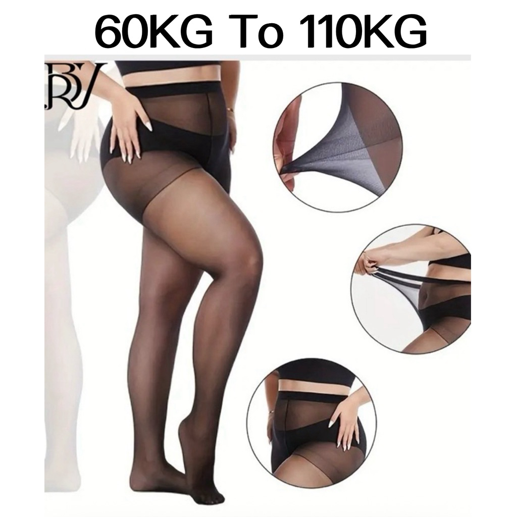 Plus ขนาด Pantyhose เอวสูง Legging ถุงน่องกางเกงขนาดใหญ่ขนาดใหญ่กางเกงสั้น Psn S010