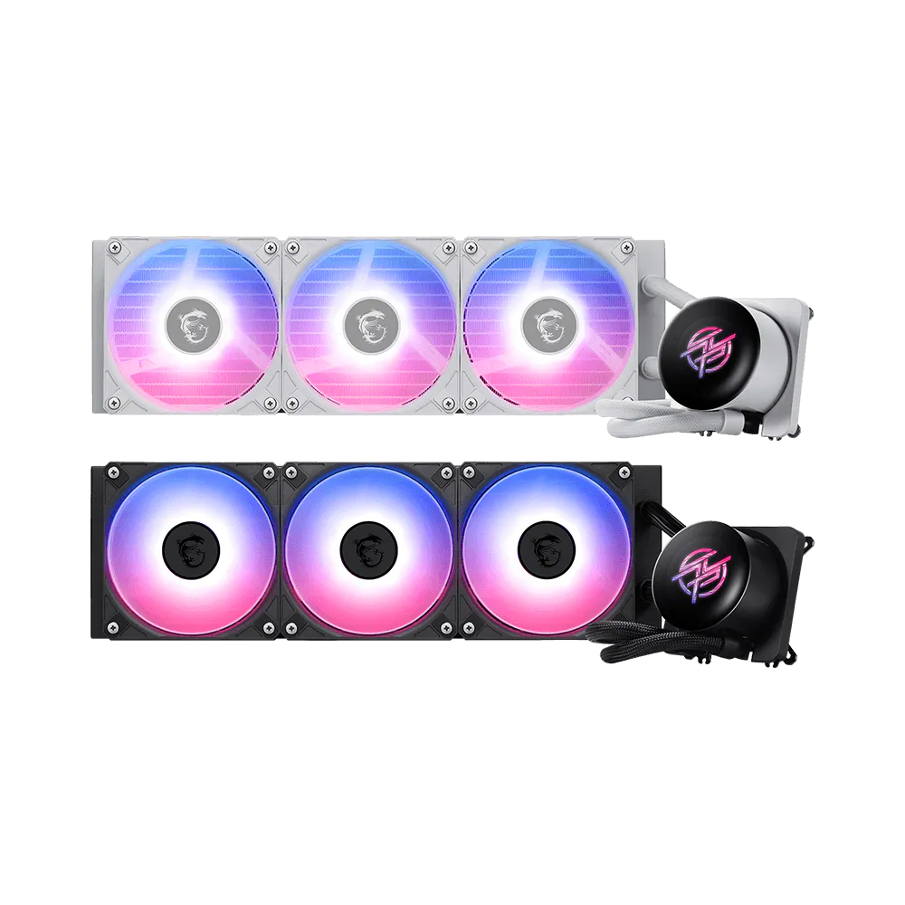 MSI MAG Coreliquid P13 360 AIO Liquid Cooler สีดํา/ขาว