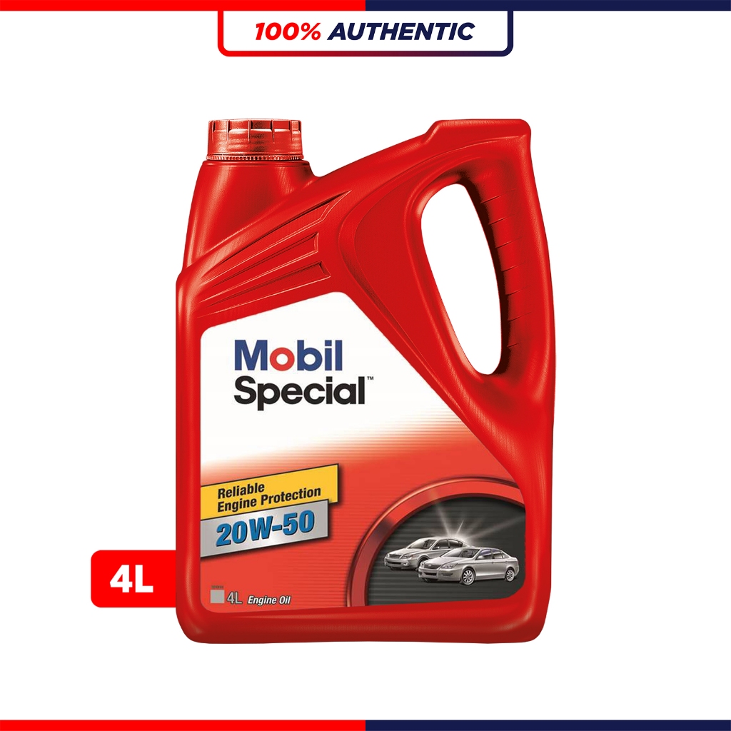 MOBIL SPECIAL 20W50 น้ํามันเครื่องแร่ (4 ลิตร)