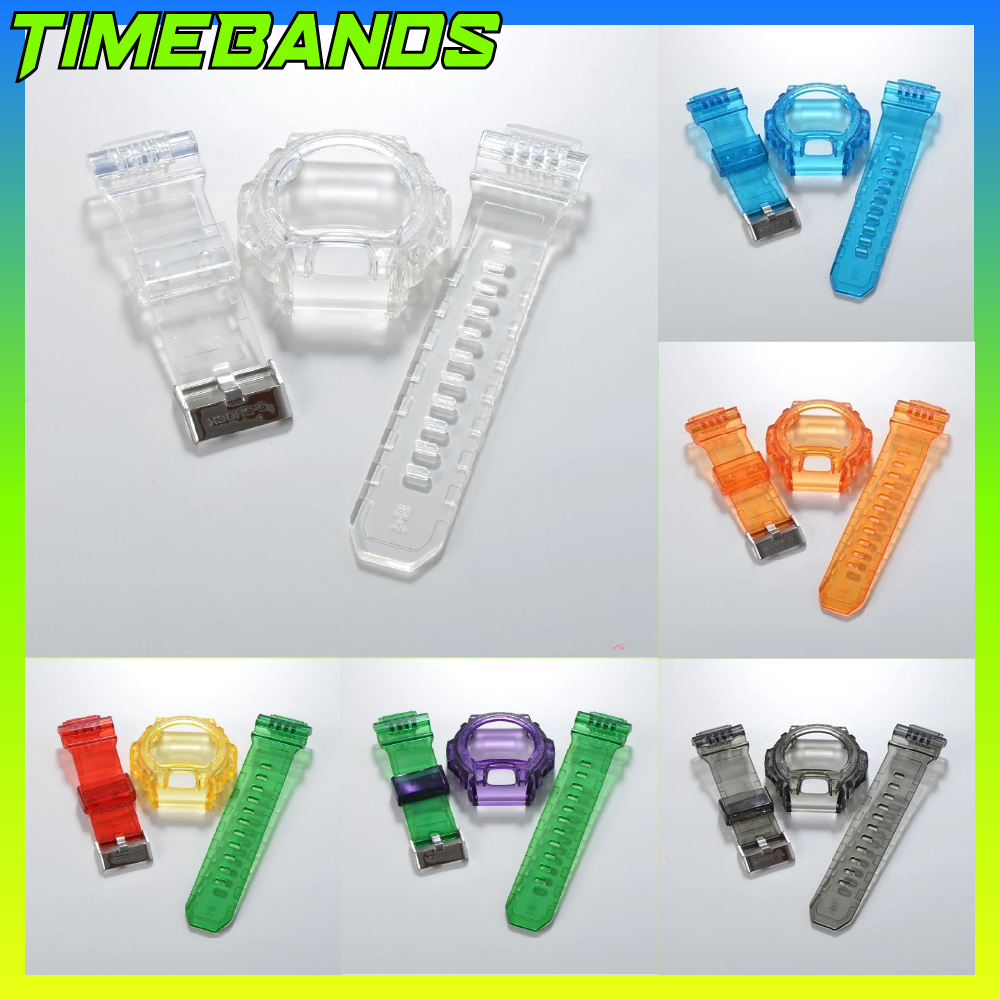 Bnb Gdx6900 สาย Tali Jam G Shock Gdx6900 G Shock Bnb G Shock Tali G Shock Jelly โปร่งใส