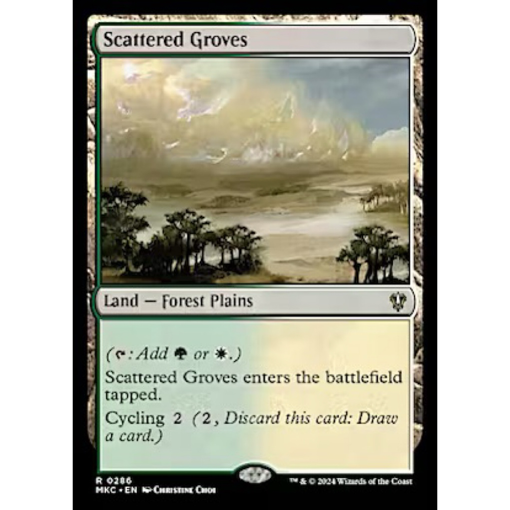 [MTG] Groves กระจัดกระจาย - MKC