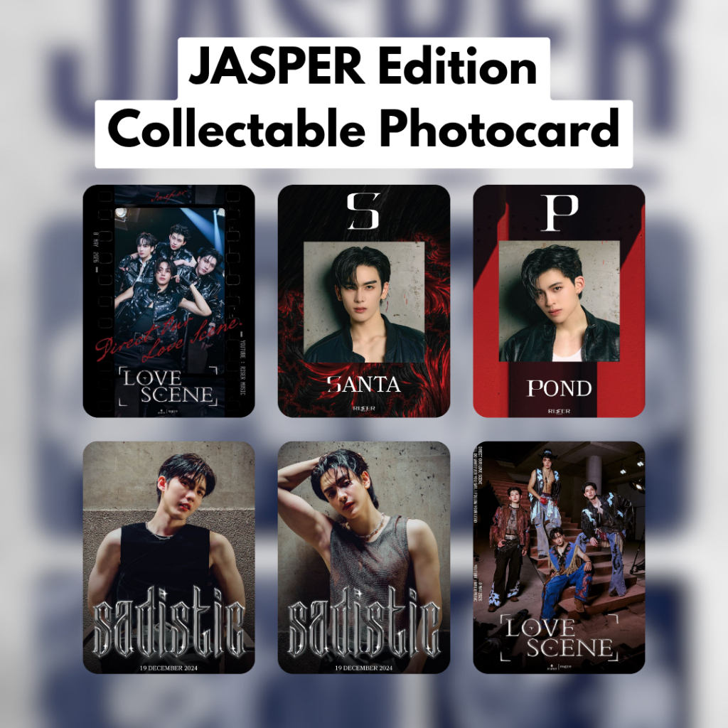Collectable Jasper GMMTV Photocard Unofficial