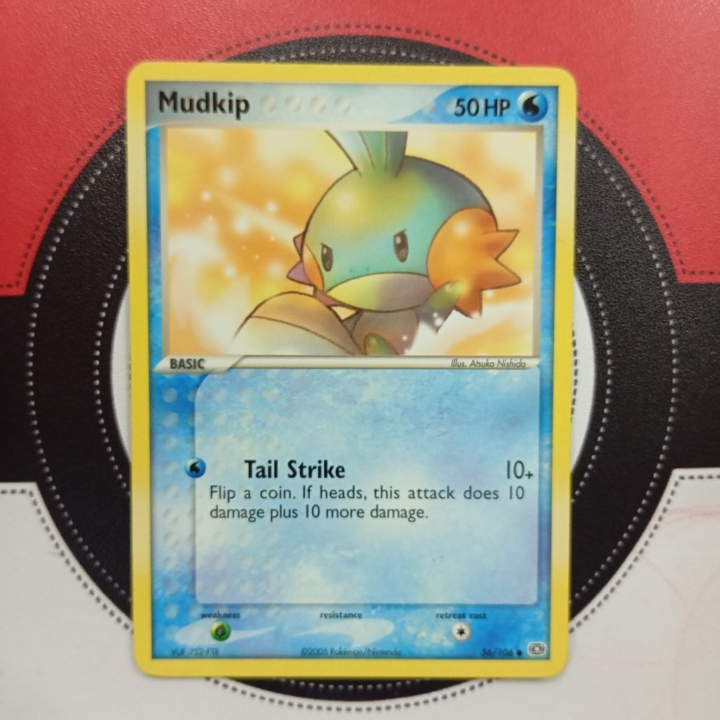 Pokemon TCG - Mudkip 56/106 - EX Emerald (ทั่วไป)