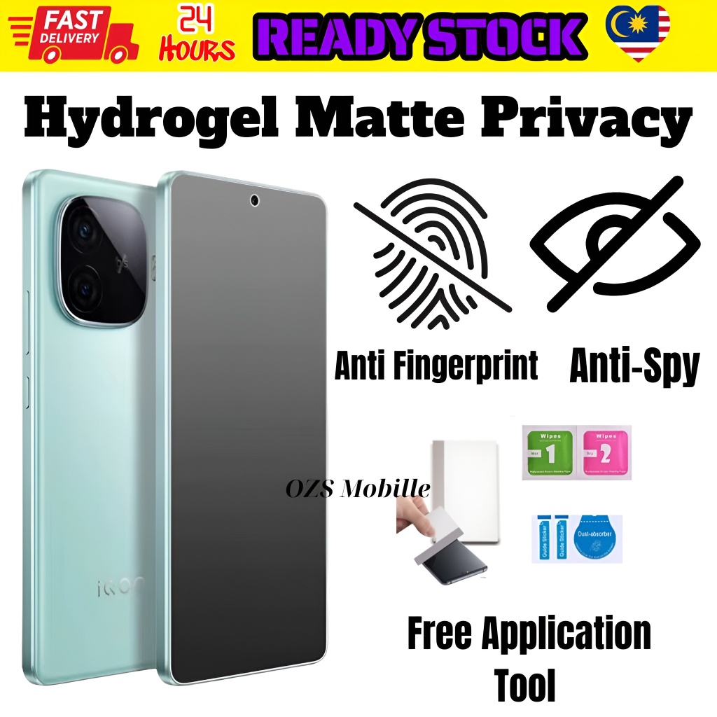 Honor X5b Plus X5d X5d Plus X7d X9c Smart X9d Matte Privacy Curve Hydrogel Film full Matte Privacy