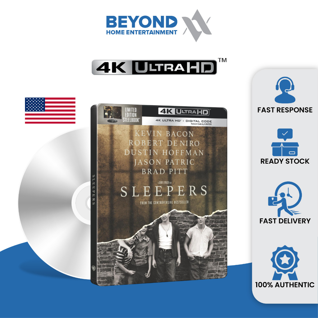 Sleepers Limited Edition Steelbook [4K Ultra HD]