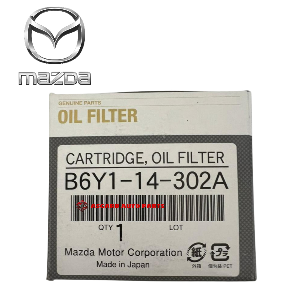MAZDA 2 DE / M3 BL 1.6 กรองน้ํามันเครื่อง (B6Y1 14 302)
