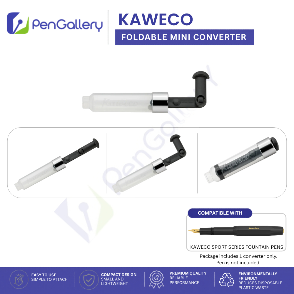 ตัวแปลงขนาดเล็กแบบพับได้ Kaweco สําหรับปากกาหมึกซึม