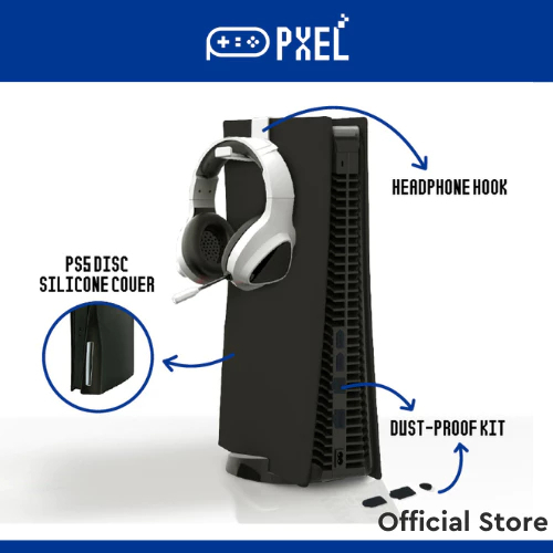 PEXEL PS5 Disc Console 3-in-1 Starter Pack – การออกแบบสําหรับ Playstation Disc Drive เวอร์ชัน
