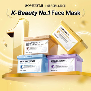 [SOME BY MI] DAILY MASK 30EA (Retinol daily mask | Beta daily mask | Galactomyces mask,Yuja mask)