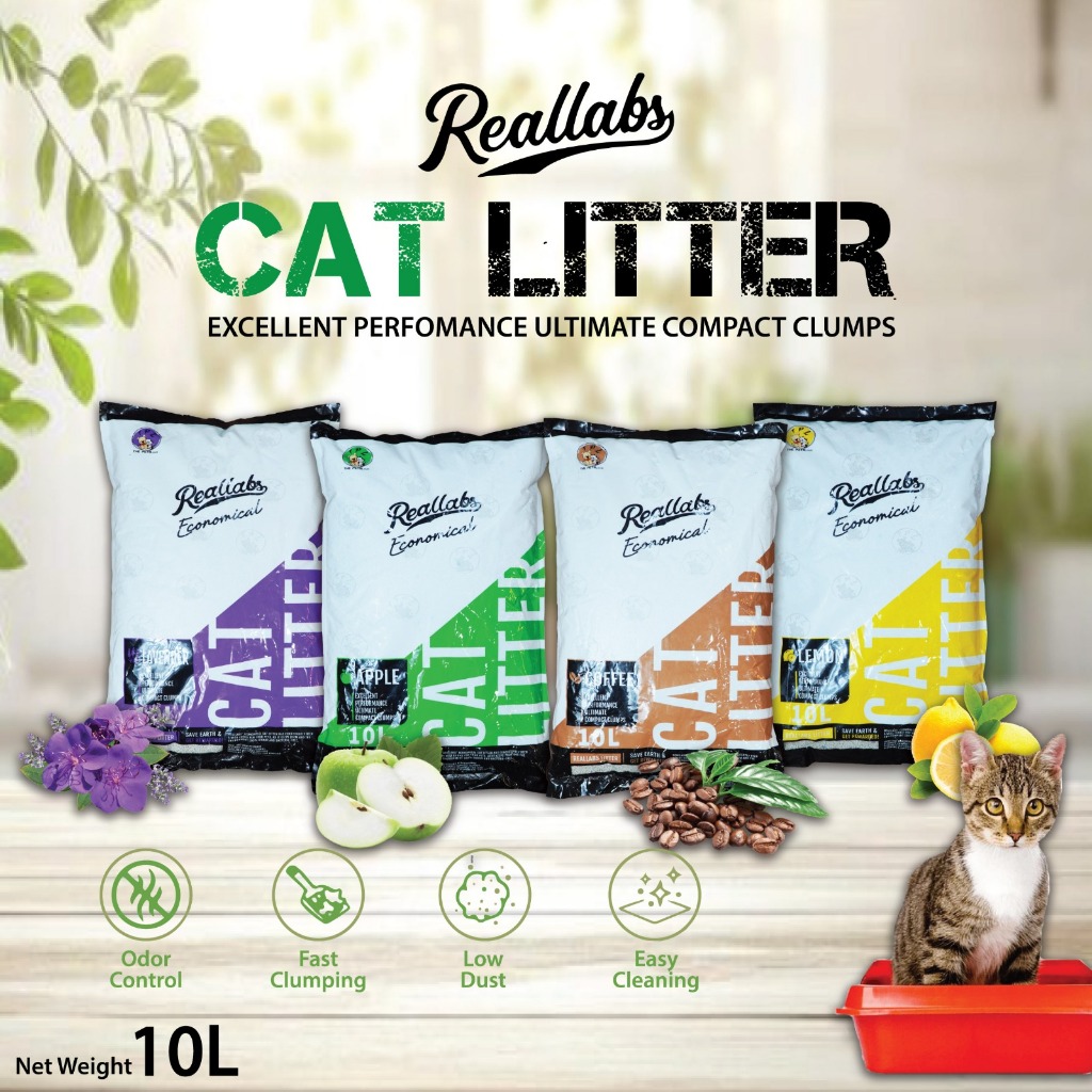 ทรายแมว Reallabs 10L